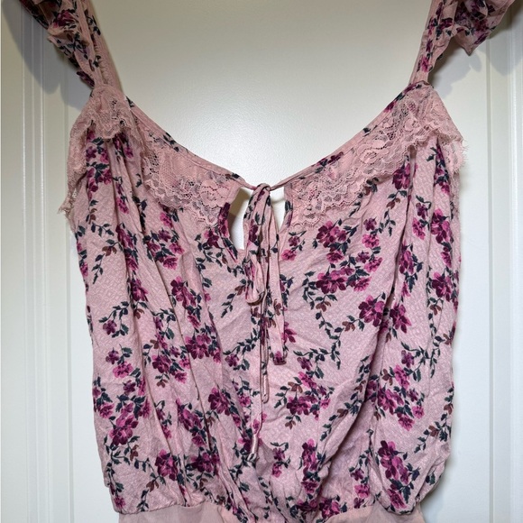 Intimately Free People Take It Away Bodysuit in‎ Pink/Rose Combo- Women’s size M - Picture 5 of 9